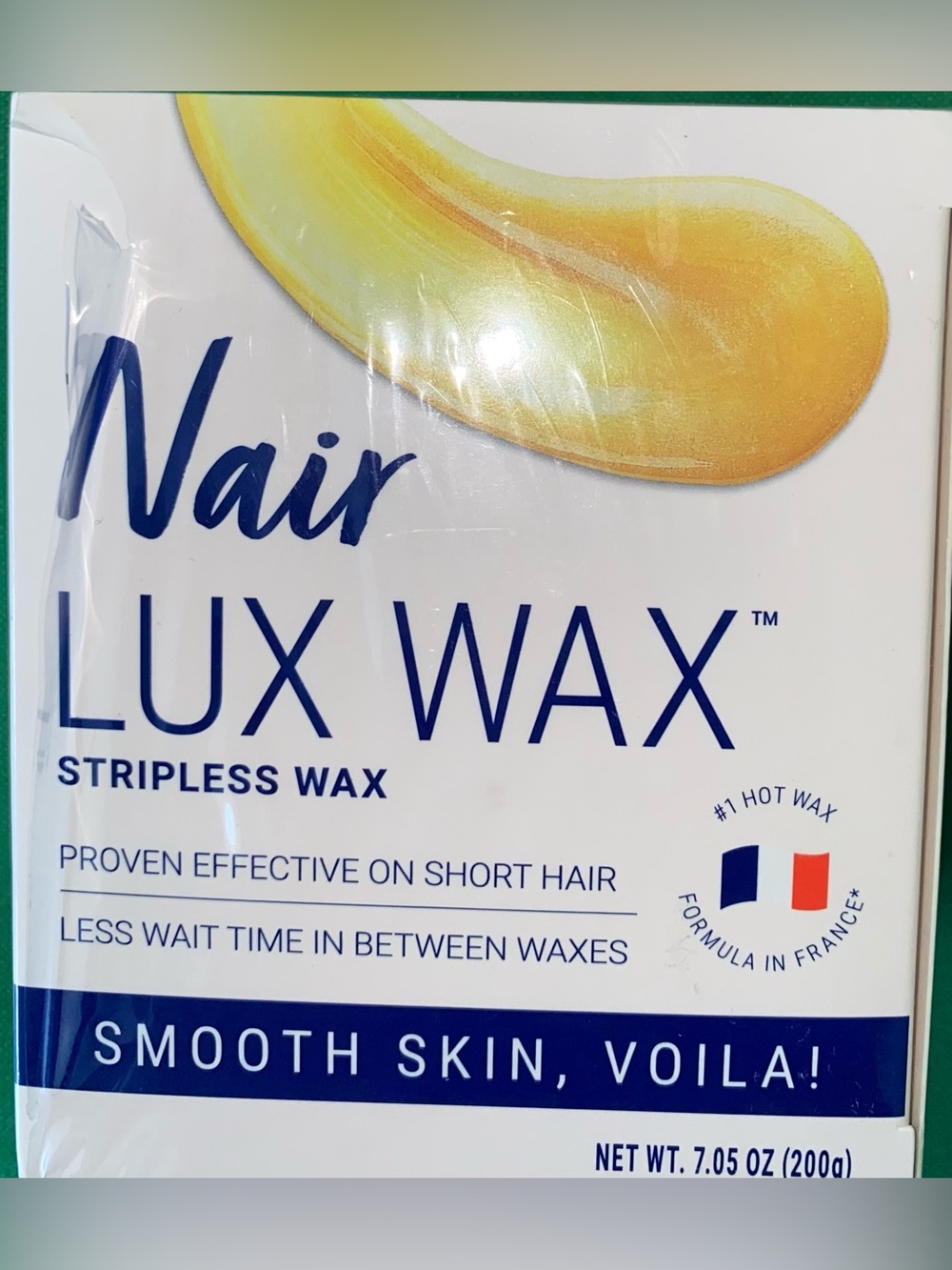 Nair Lux Wax Stripless Wax - Yellow